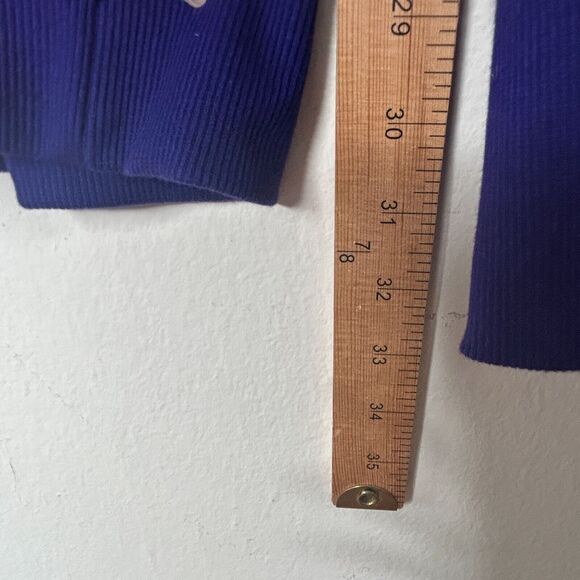 Valentino Purple Oversize Long Sleeve Hoodie Pocket VLTN - Picture 12 of 13